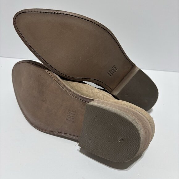 Frye Women’s Billy Shootie Beige Suede Bootie, Size 8 M - Picture 5 of 6